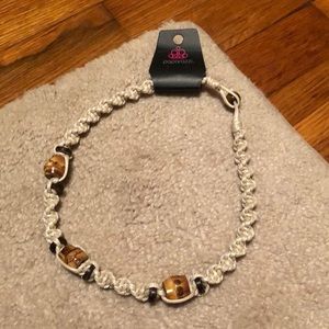 Paparazzi beaded cloth necklace